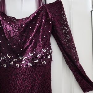 Fiesta Fashion Purple Dress